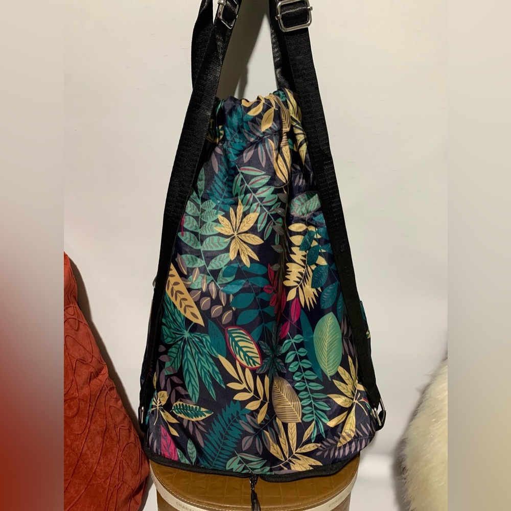 🍀 Zhuoku Backpack Nylon Gym High Quality Travel Bag Drawstring Soft Shell🍀#ZOK